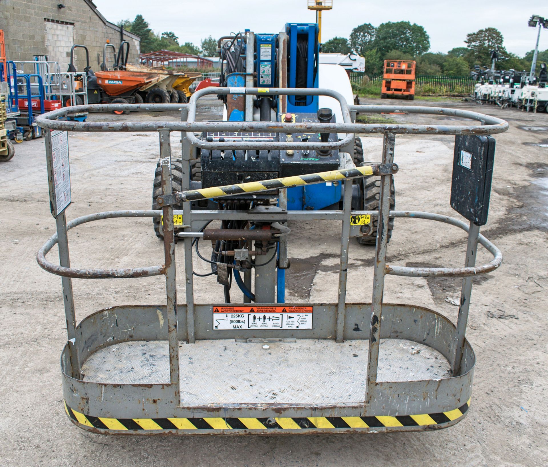 Niftylift HR 21 D diesel driven 4 wheel drive boom lift access platform  Year: 2006 S/N: 2113695 - Image 5 of 12