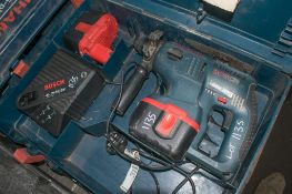 BOSCH 24 volt SDS rotary hammer drill Complete with 2 batteries, charger and carry case