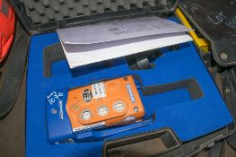 CROWCON TETRA 3 gas detector Complete with carry case and charging doc