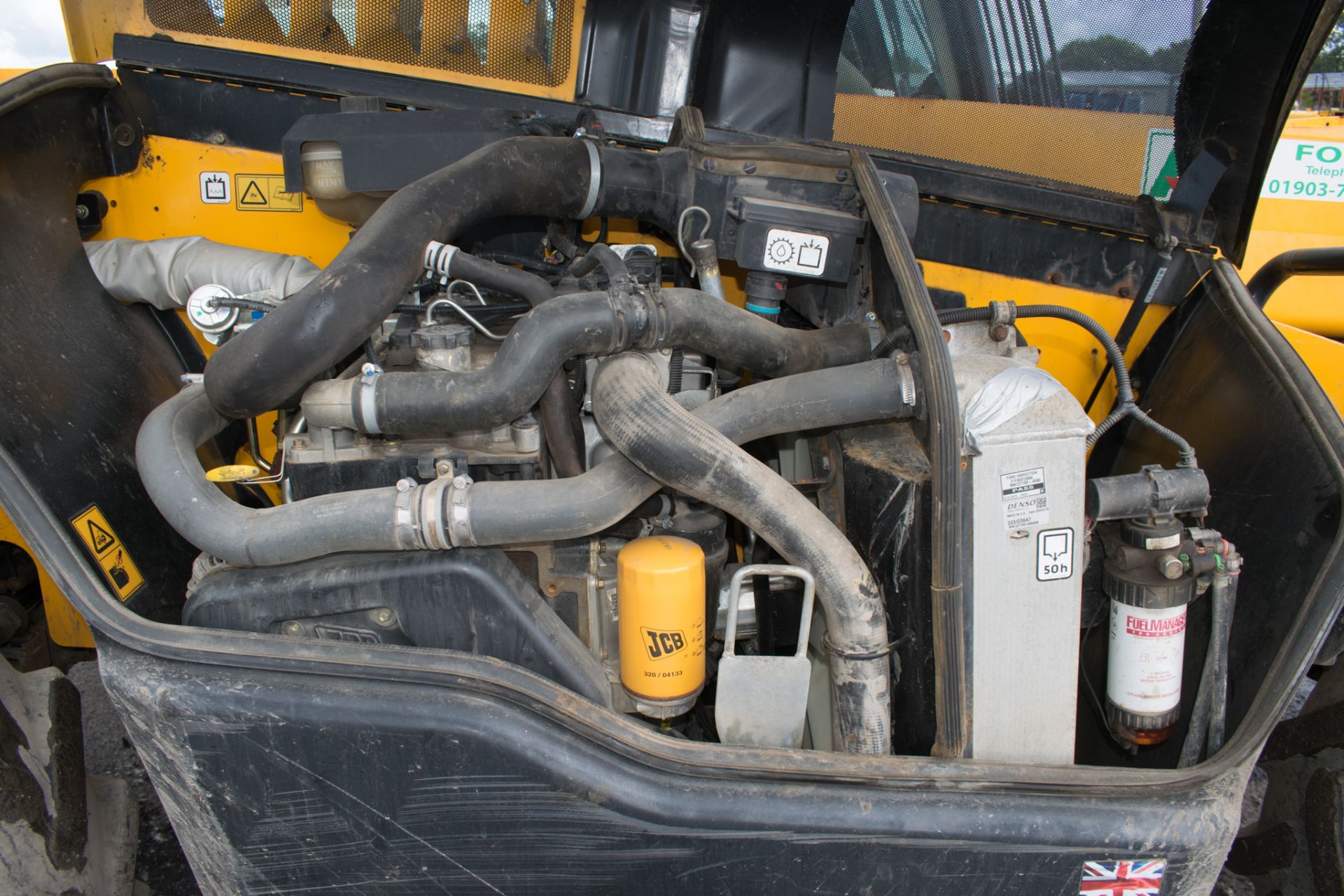 JCB 531-70 7 metre telescopic handler Year: 2013 S/N: 2176752 Recorded hours: 1643 c/w reverse - Image 9 of 13