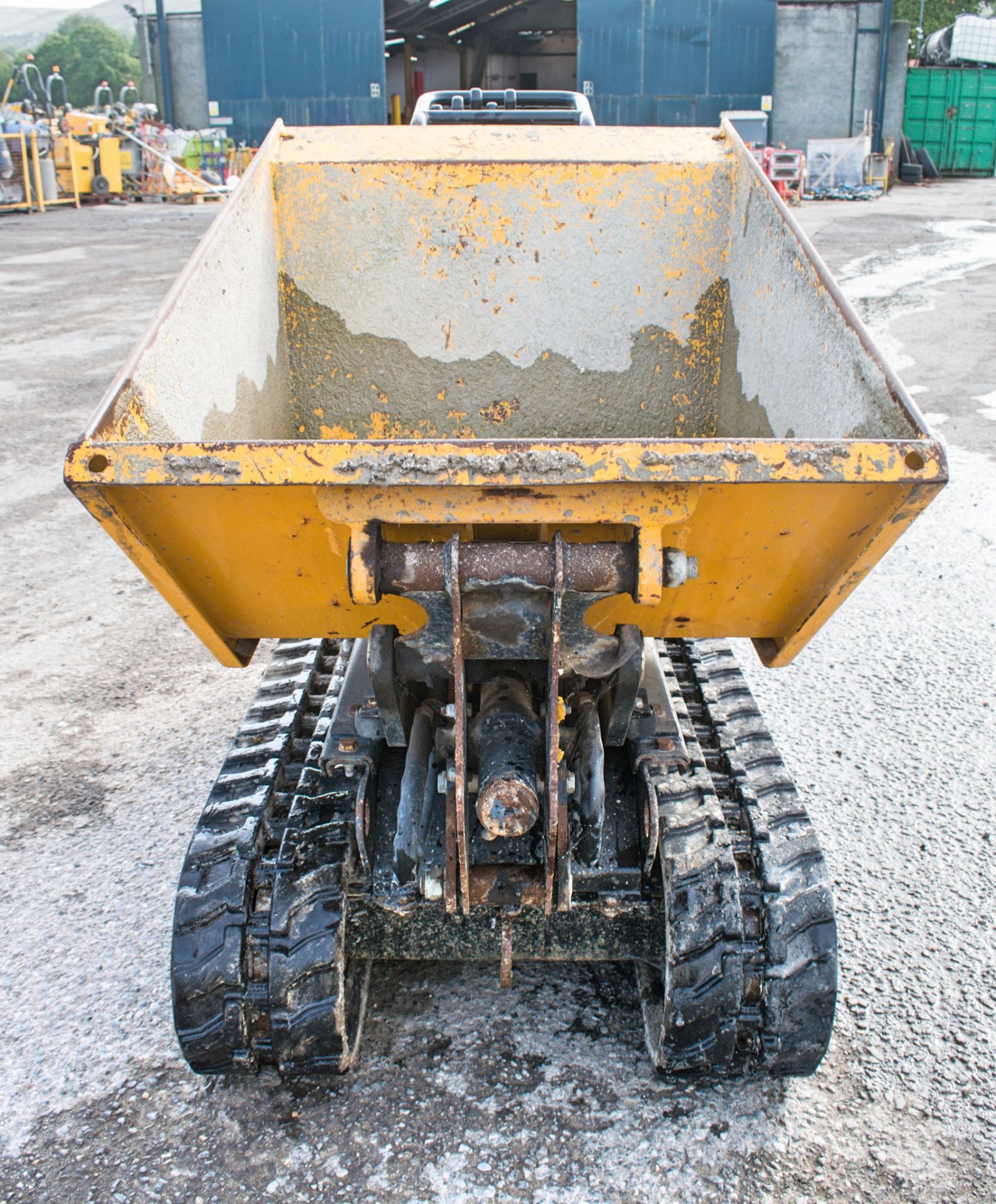 JCB HTD-5 diesel driven walk behind high tip rubber tracked dumper Year: 2016 S/N: 1593593 5111730 - Image 5 of 13