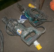 2- MAKITA 110 volt reciprocating saws *for spares*