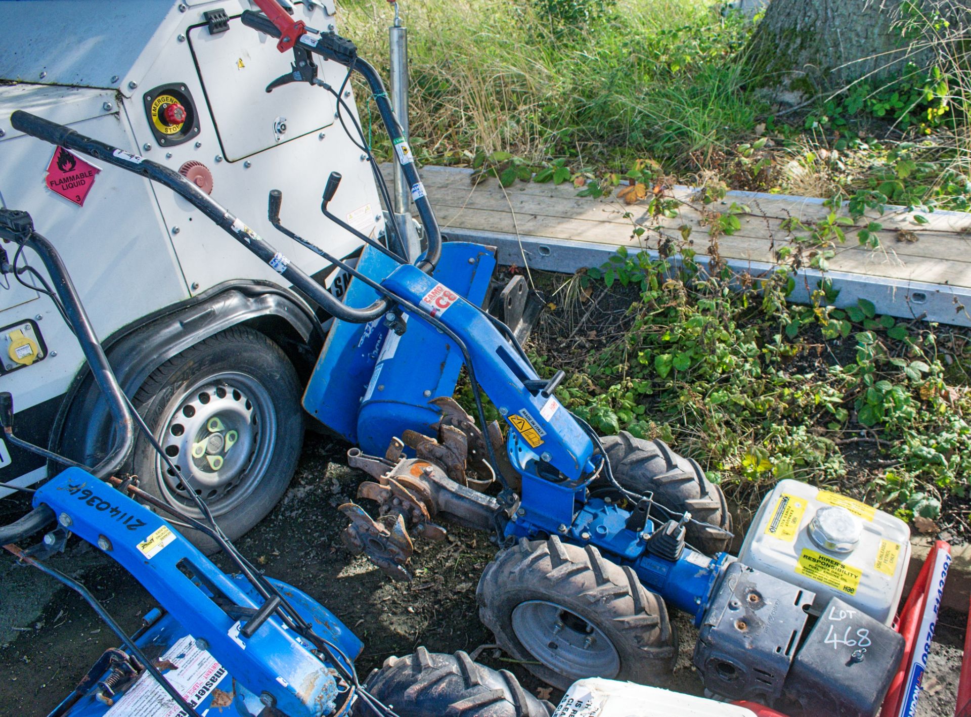 CAMON C8 petrol driven rotovator