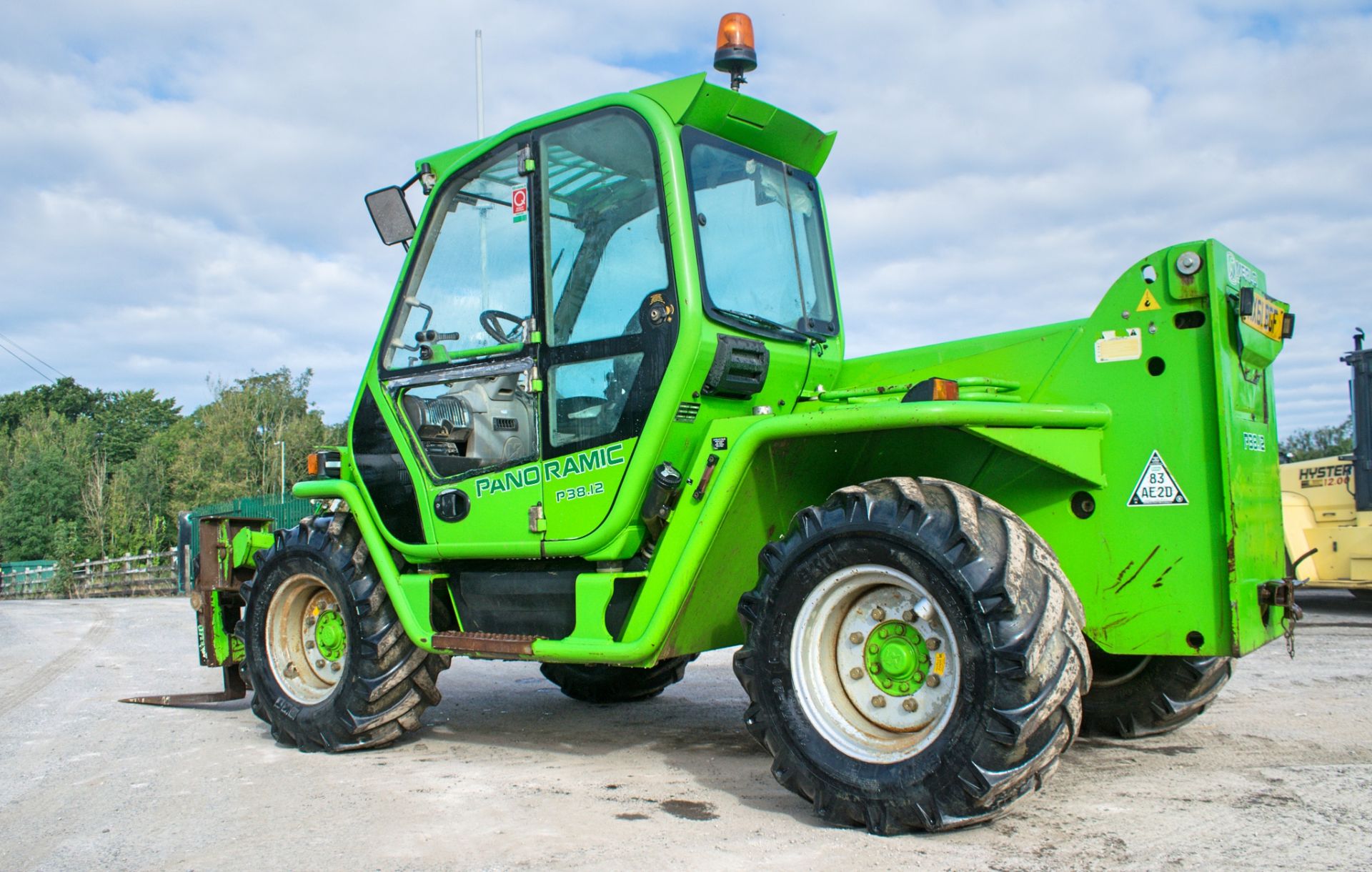 Merlo P38.12 12 metre telescopic handler  Year: 2011 S/N: 1343786 Recorded Hours: 7973 - Image 2 of 13