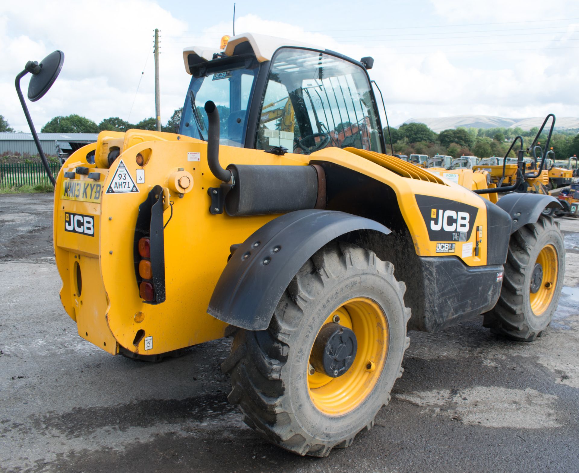 JCB 531-70 7 metre telescopic handler Year: 2013 S/N: 2176752 Recorded hours: 1643 c/w reverse - Image 4 of 13