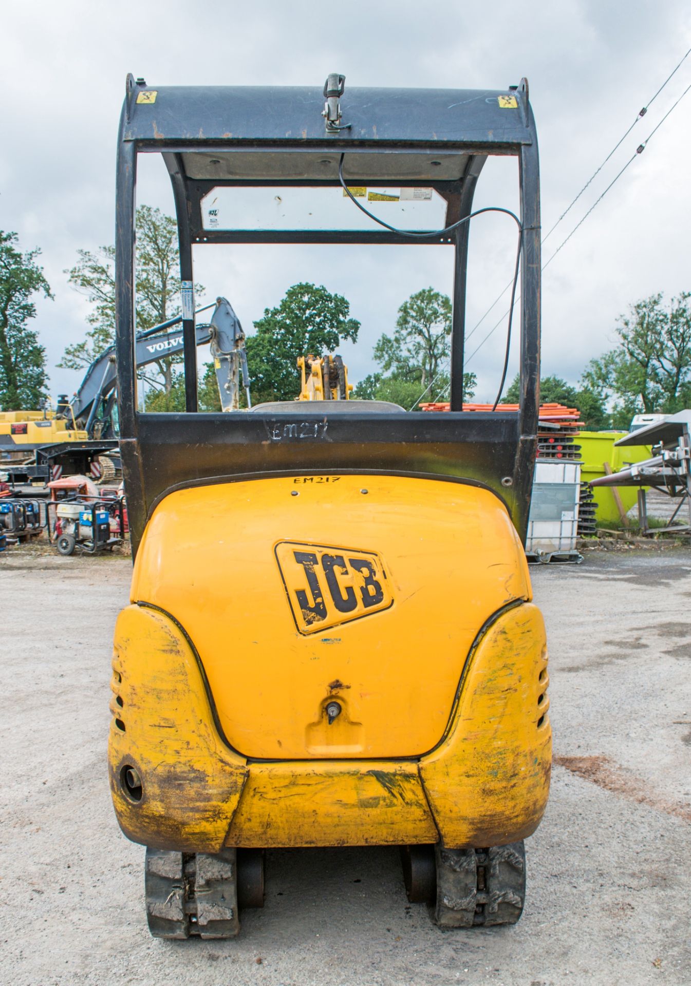 JCB 8015 1.5 tonne rubber tracked mini excavator Year: 2004 S/N: 1020825 Recorded Hours: 3032 - Bild 6 aus 12