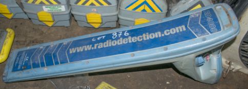 Radiodetection RD4000 cable avoidance tool A619965 ** Battery missing **