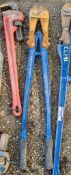 Pair of 36' bolt cutters