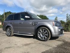 LAND ROVER RANGE ROVER SPORT 5.0 V8 Supercharged Autobiography petrol sport utility vehicle  Reg No: