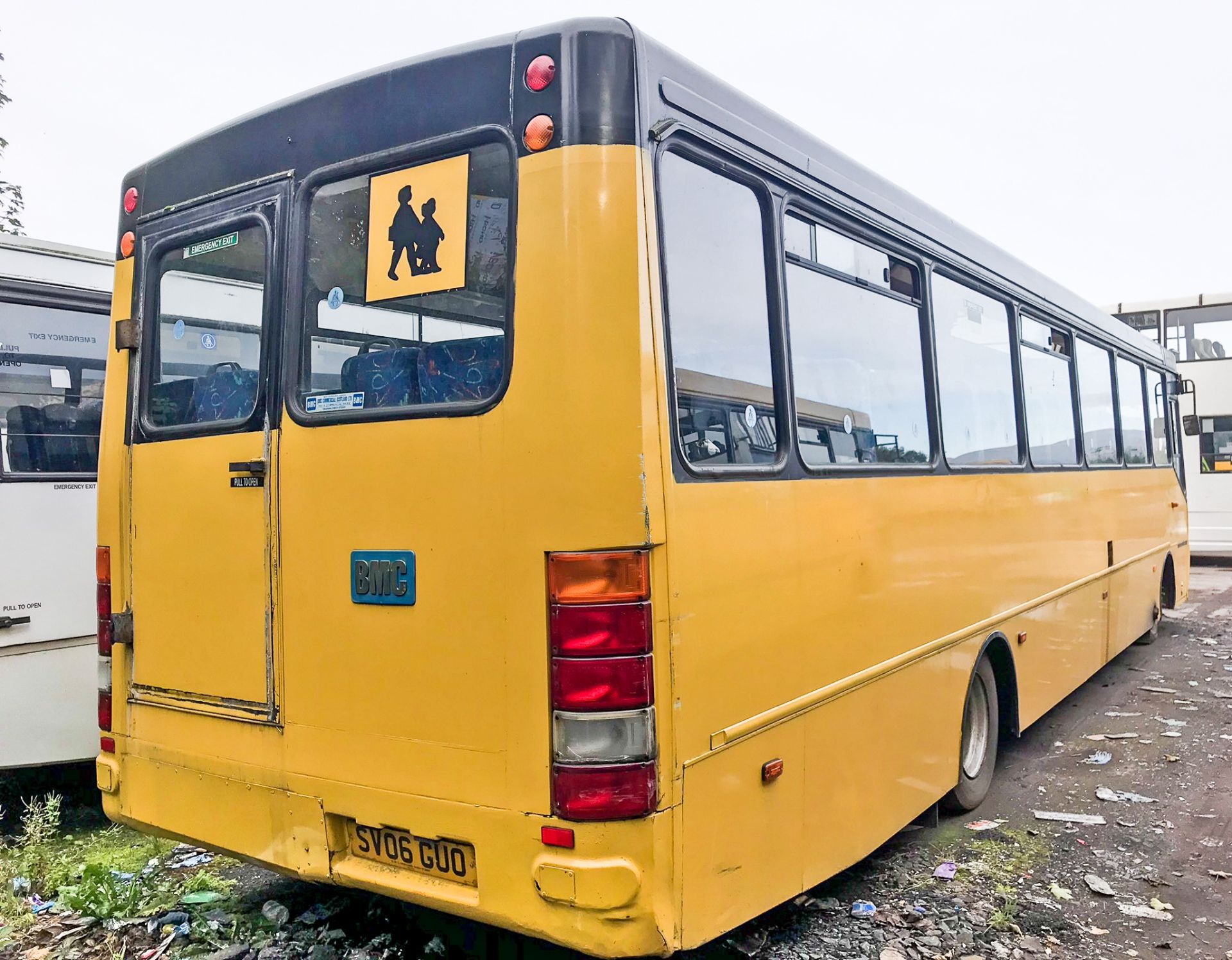 BMC FE110 60 seat school bus Registration Number: SV06 GUO Date of Registration: 14/08/2006 MOT - Image 3 of 7