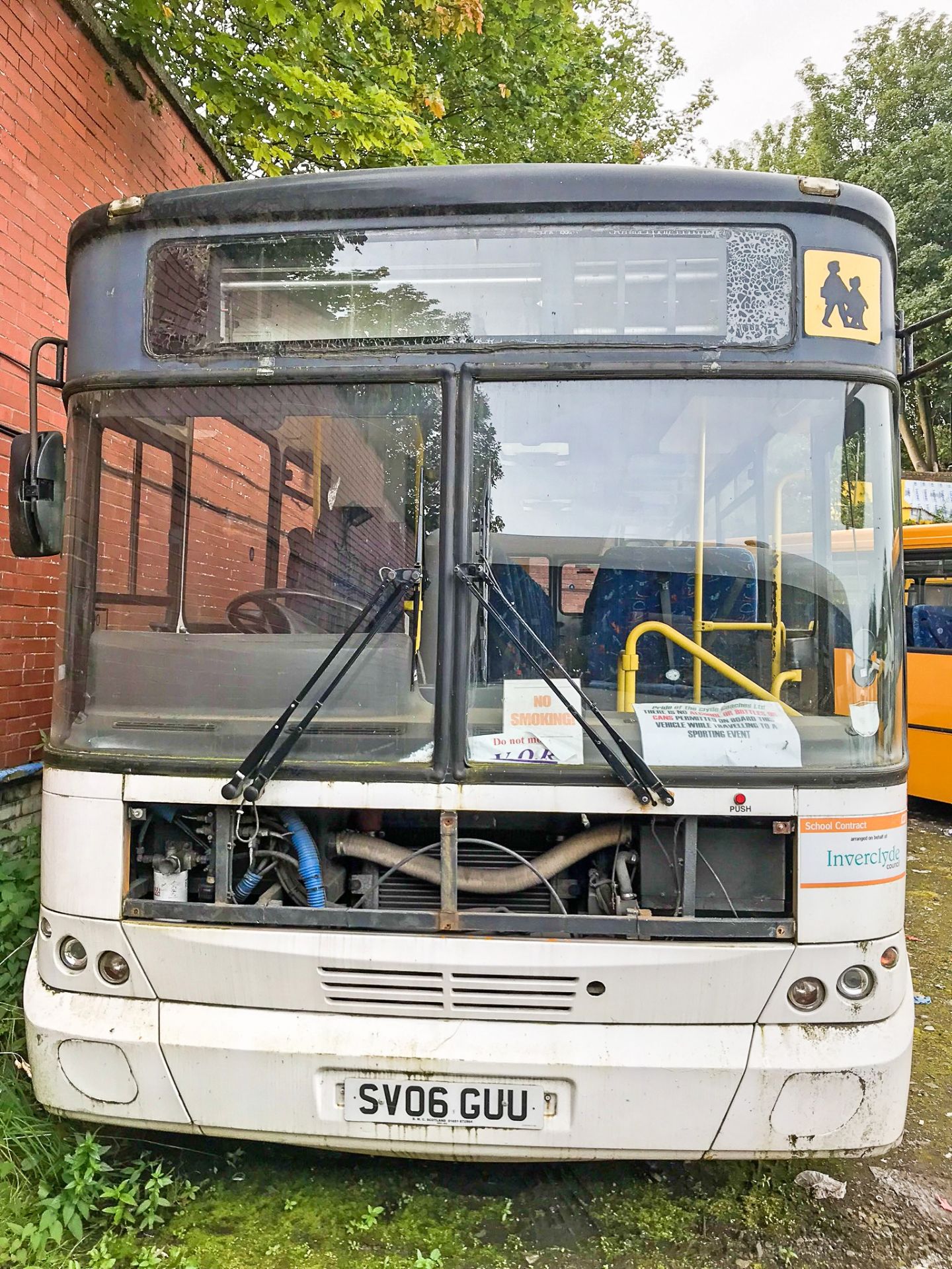 BMC FE110 60 seat school bus Registration Number: SV06 GUU Date of Registration: 14/08/2006 MOT - Image 2 of 8