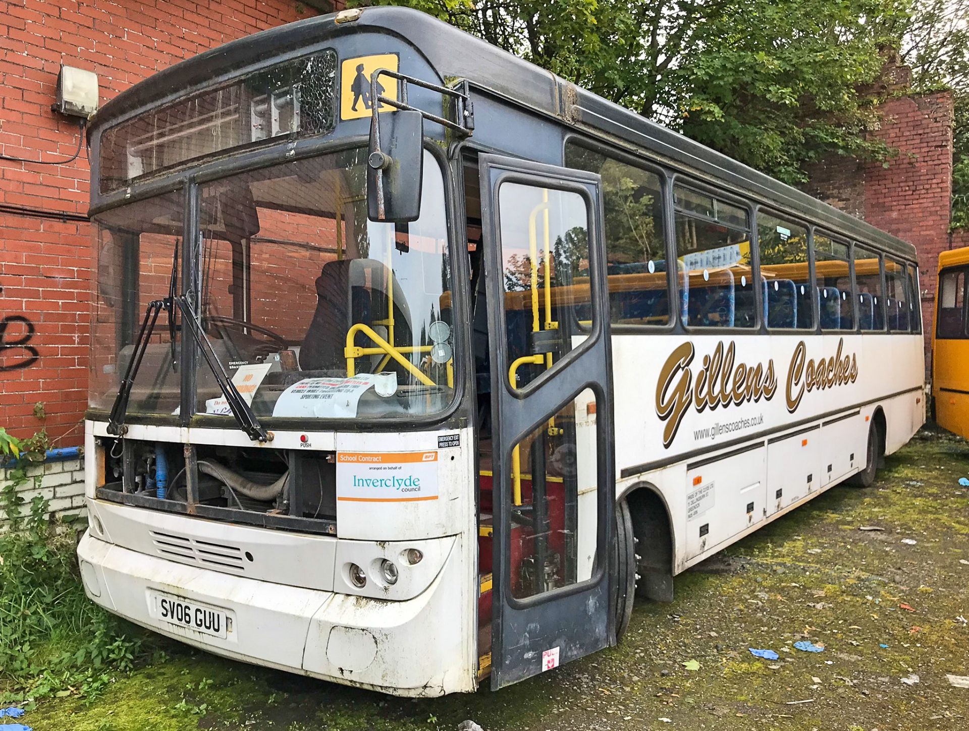 BMC FE110 60 seat school bus Registration Number: SV06 GUU Date of Registration: 14/08/2006 MOT