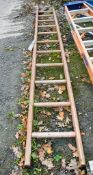 Timber ladder