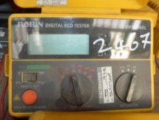 ROBIN digital RCD tester