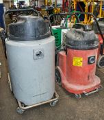 2 - Numatic 110v vacuum cleaners for spares