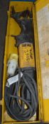 REMS 110 volt pipe saw Complete with carry case