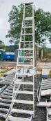 12 tread aluminium step ladder