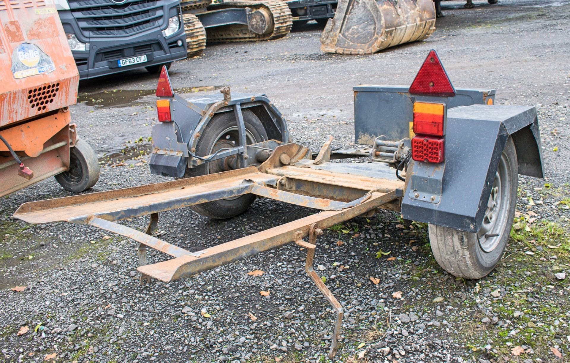 Pedestrian roller trailer A681667 - Image 2 of 2