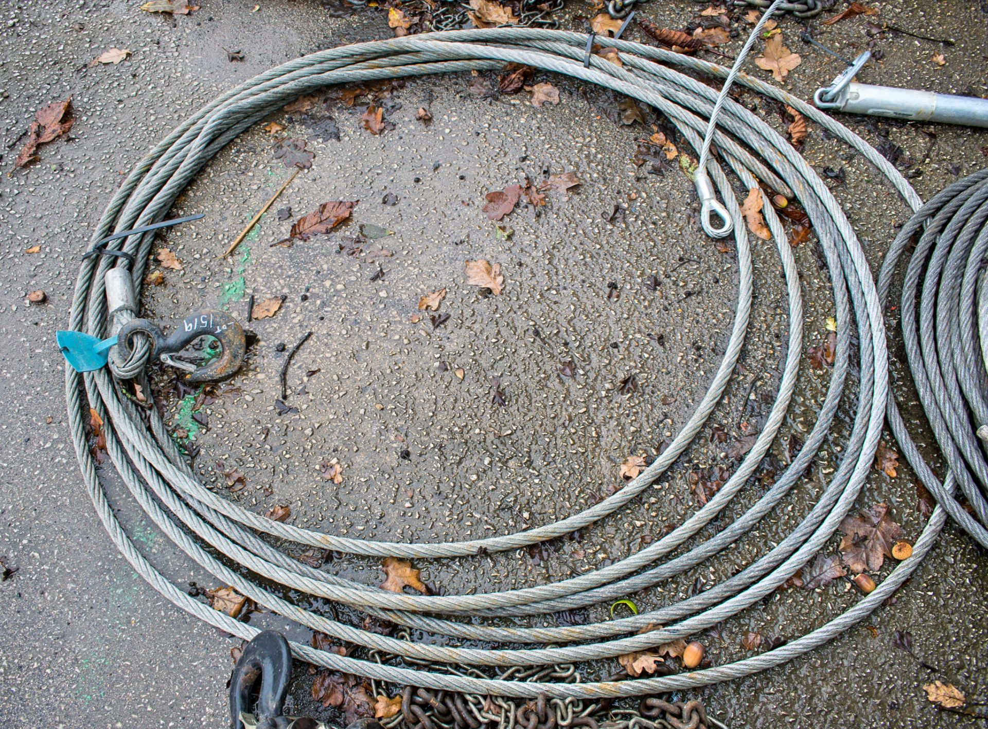 20 metre steel wire rope