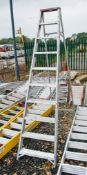 10 tread aluminium step ladder