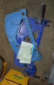 2 - Georg Fischer pipe cutter bench clamps