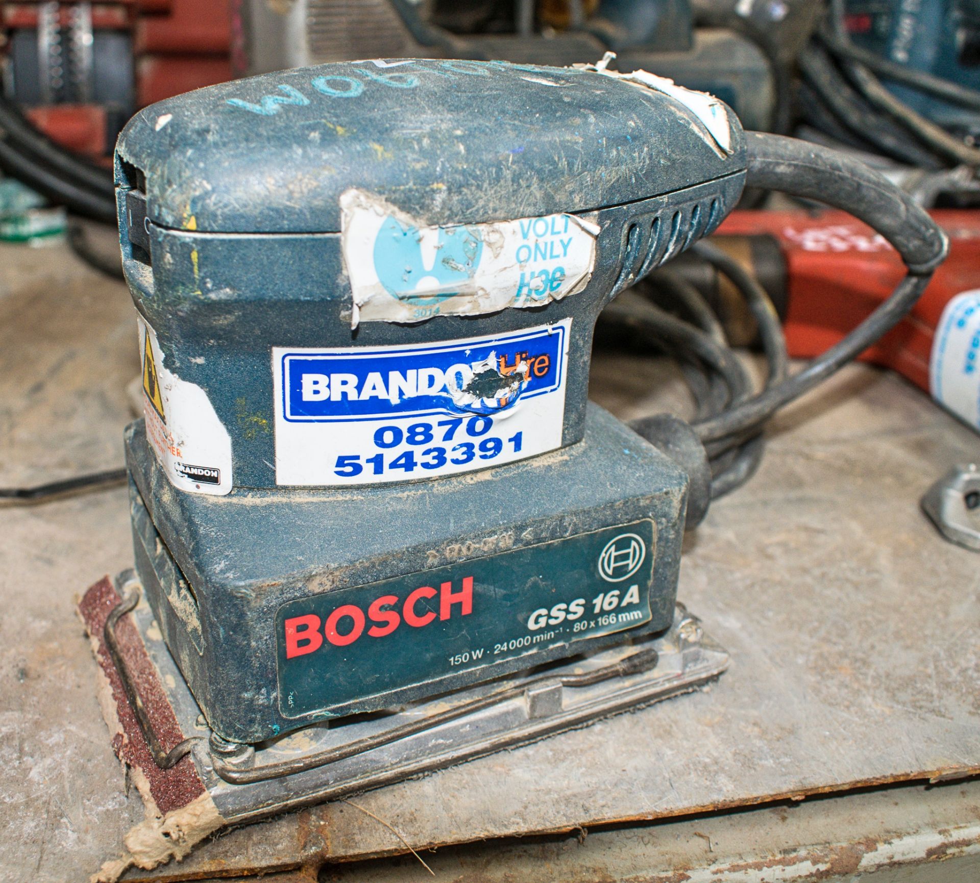 Bosch 110v palm sander