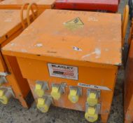 3 phase 400 volt to 110 volt site transformer