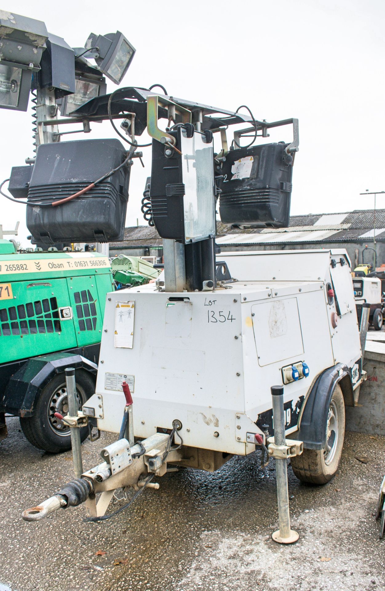 SMC TL-90 diesel driven mobile lighting tower Year: 2011 S/N: 118871 Recorded Hours: 4372 A660410