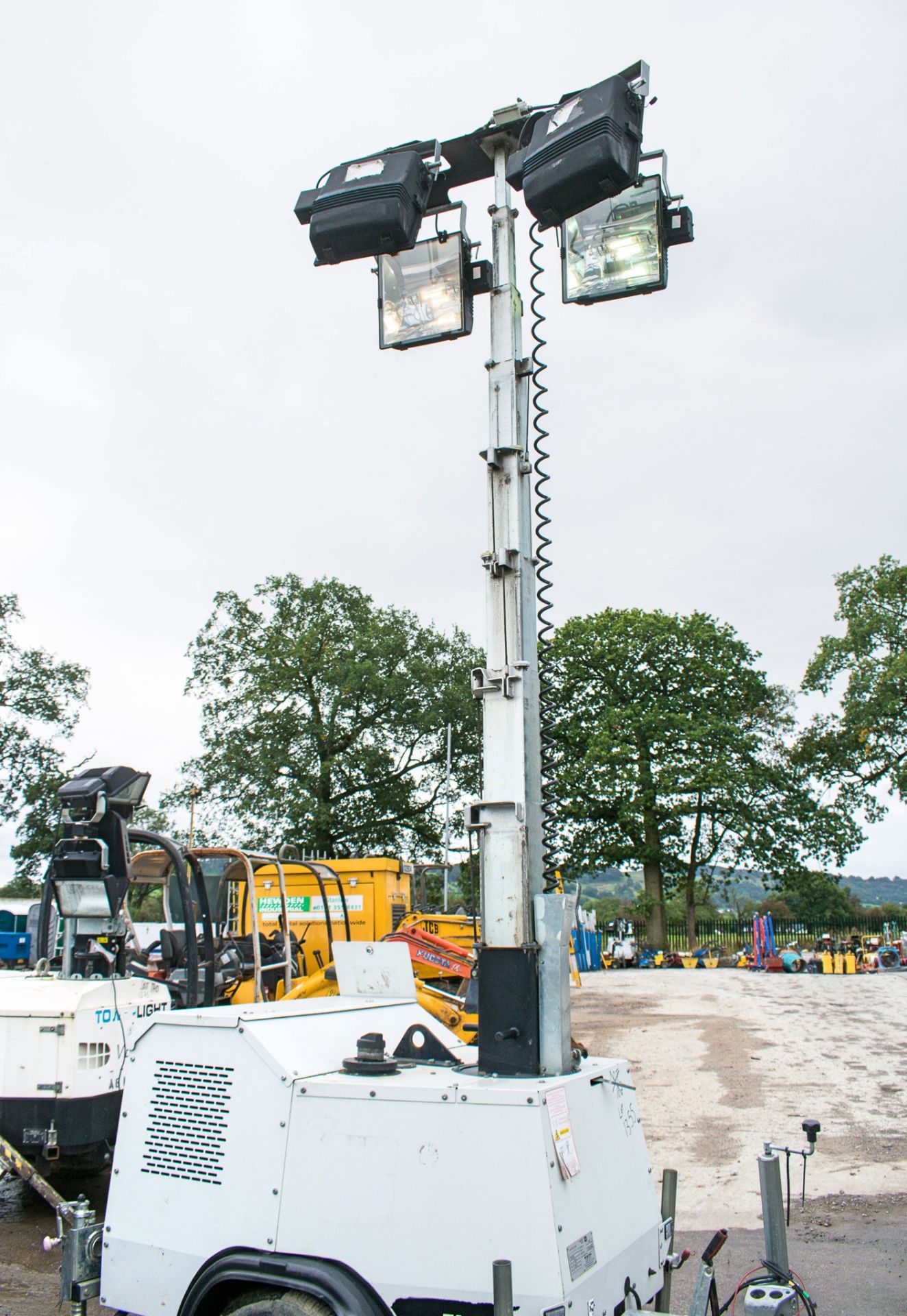 SMC TL-90 diesel driven mobile lighting tower Year: 2012 S/N: 1210023 Recorded Hours: 2808 R380211 - Image 5 of 8