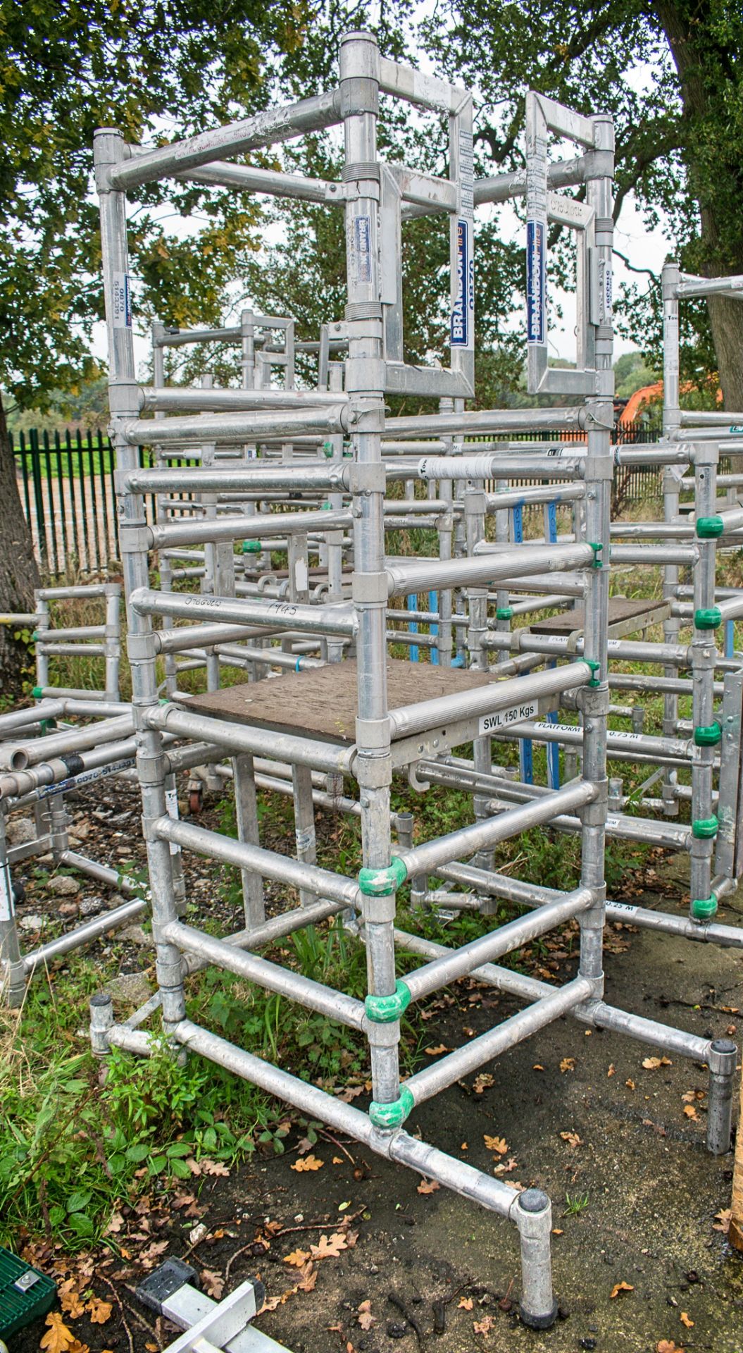 Aluminium podium tower