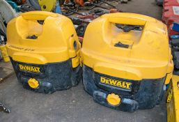 2 - Dewalt 240v vacuum cleaners for spares