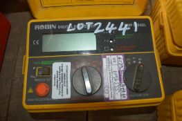 ROBIN digital RCD tester