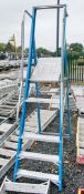 5 tread glass fibre framed step ladder