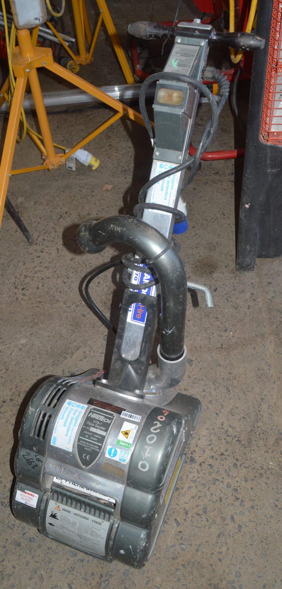 Hiretech 240v floor sander