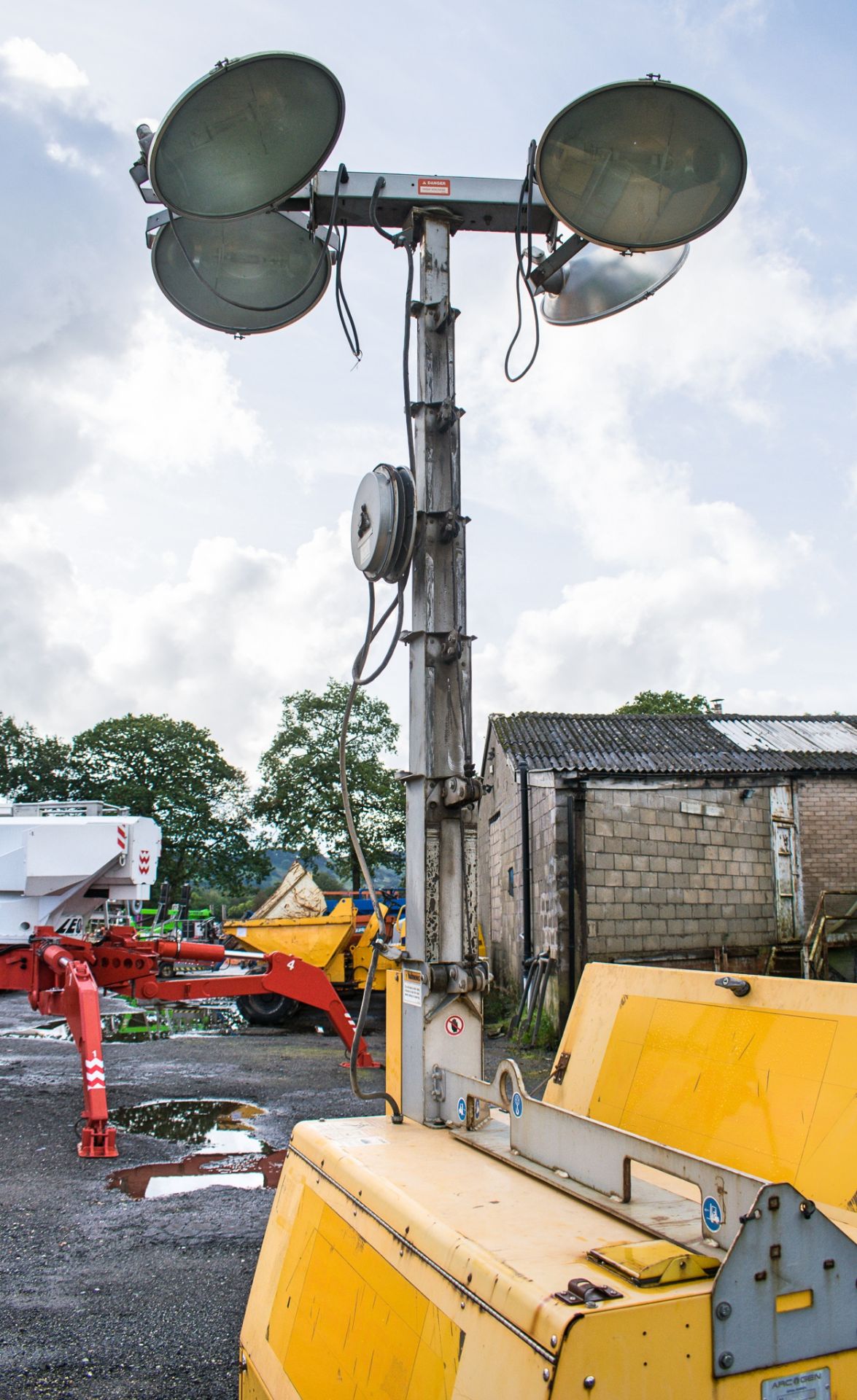 Arcgen diesel driven mobile lighting tower 2456 - Image 8 of 8