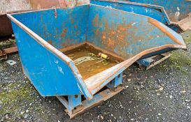 Steel tipping skip A785978