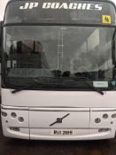 Volvo B10M Plaxton Paragon 57 seat luxury coach Registration Number: RUI 2185 Date of