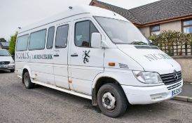 Mercedes Benz Sprinter 413 CDi KVC 16 seat mini bus Registration Number: SL52 AFZ Date of