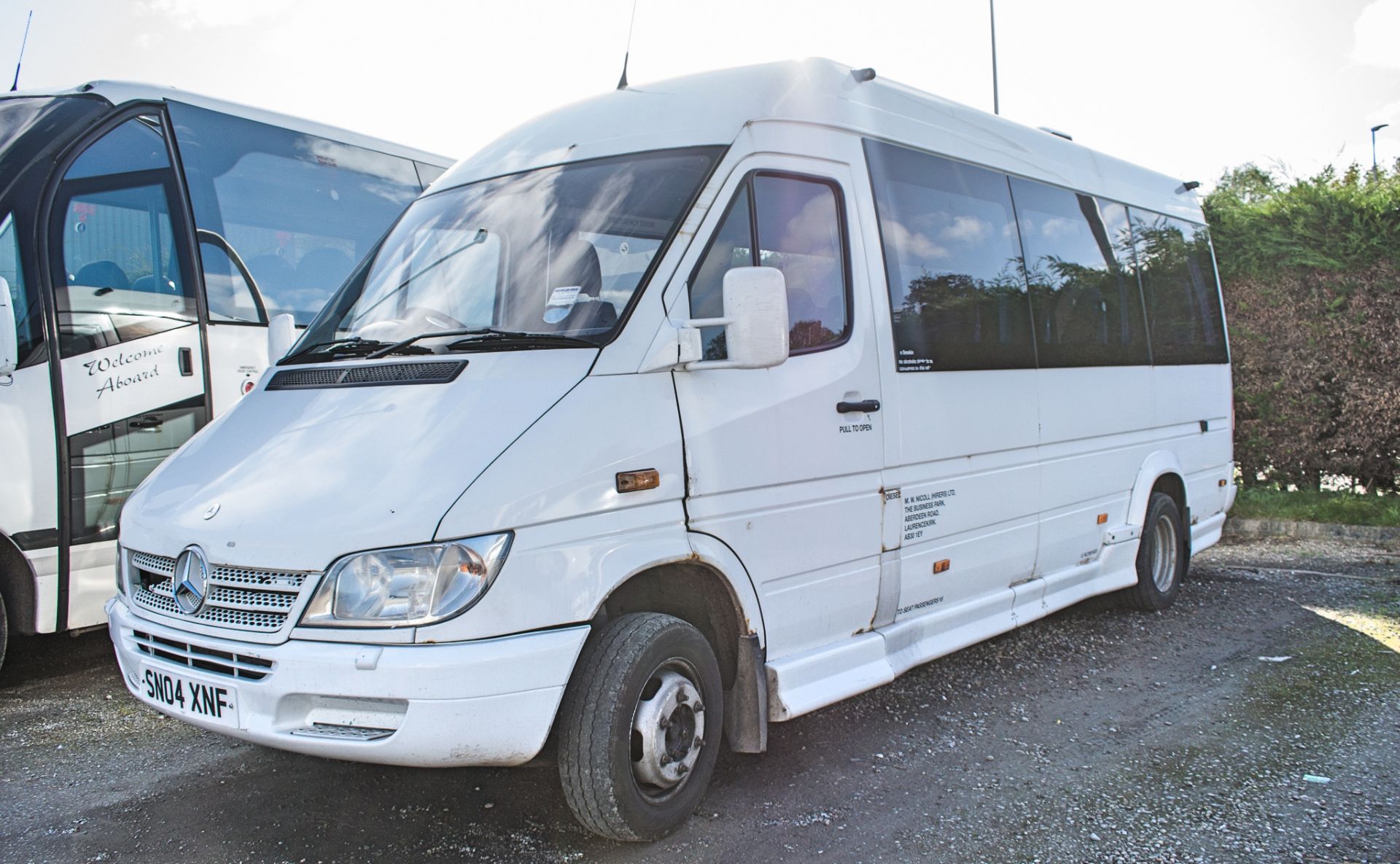 Mercedes Benz Sprinter 416 CDi KVC 16 seat mini bus Registration Number: SN04 XNF Date of - Image 2 of 11