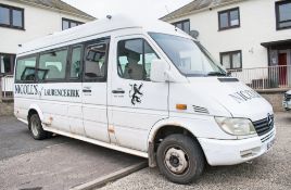 Mercedes Benz Sprinter 416 CDi KVC 16 seat mini bus Registration Number: SL52 AFN Date of