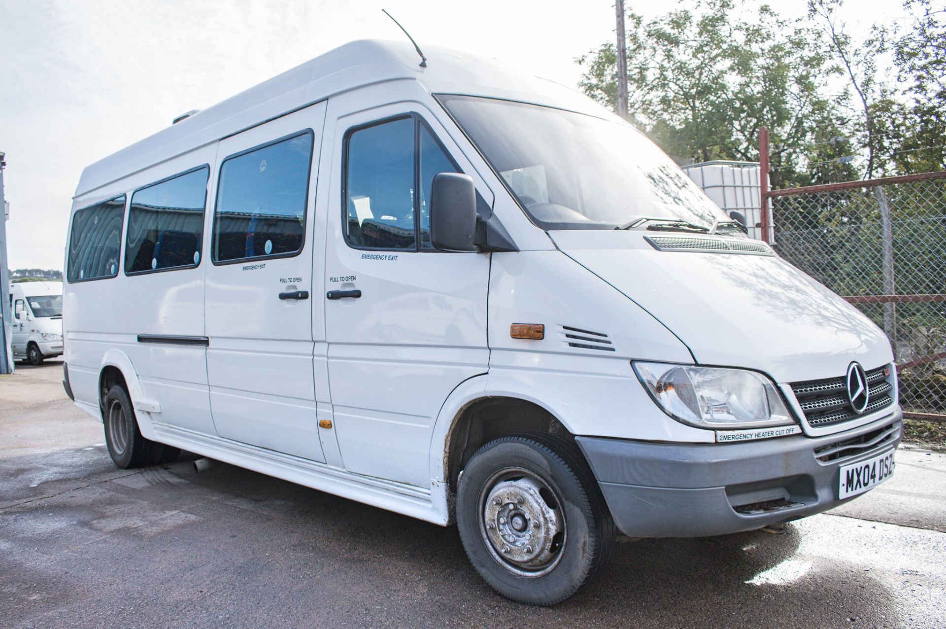 Mercedes Benz Sprinter CDi 16 seat mini bus Registration Number: MX04 DSZ Date of Registration: 13/