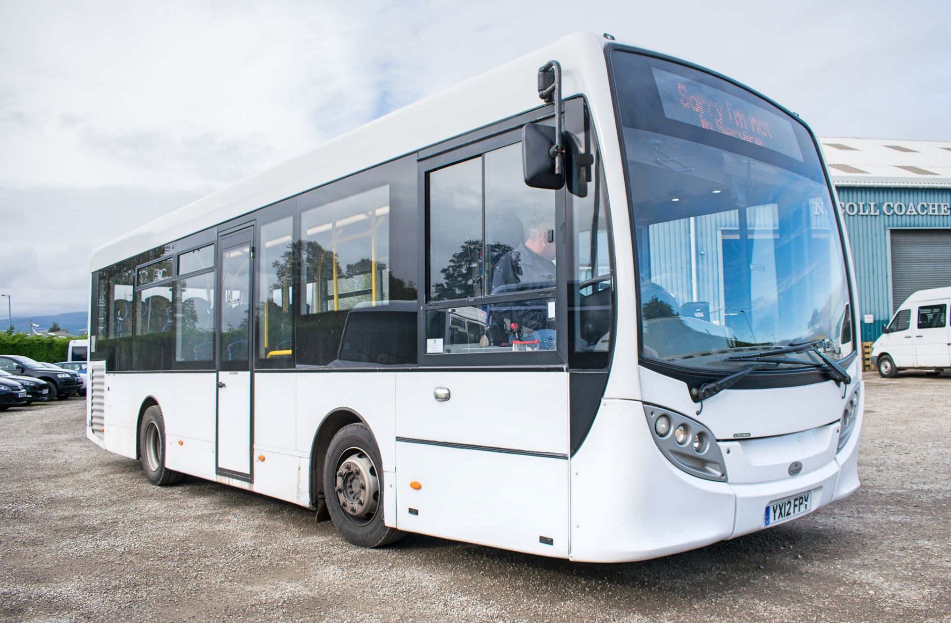 ADL Enviro 200 26/29 seat single deck service bus Registration Number: YX12 FPY Date of