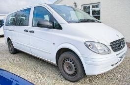 Mercedes Benz Vito 111 CDi 8 seat mini bus Registration Number: SW10 CFX Date of Registration: 25/