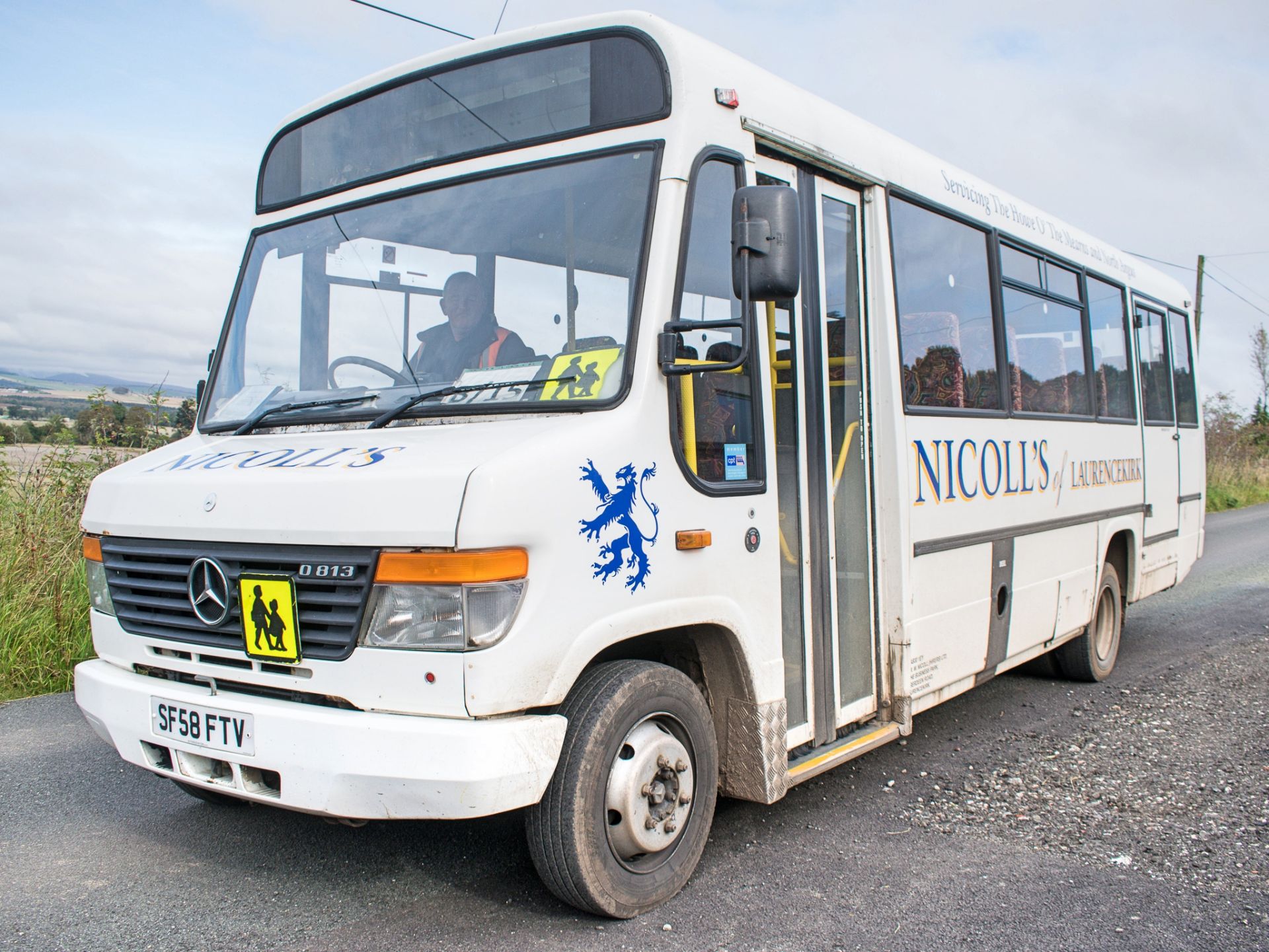 Mercedes Benz Vario O813D Plaxton Beaver 31 seat mini bus Registration Number: SF58 FTV Date of - Image 2 of 12