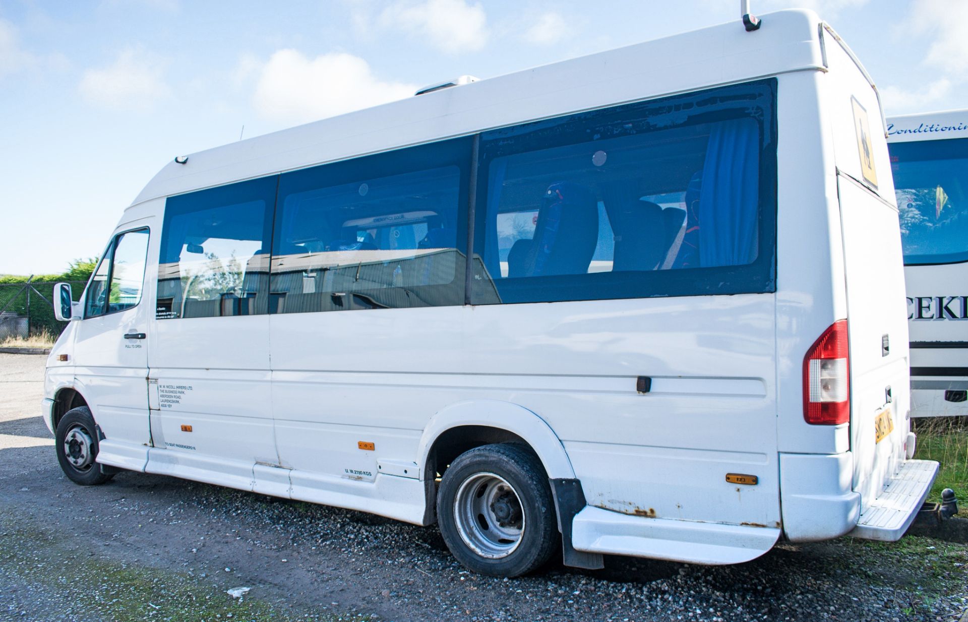 Mercedes Benz Sprinter 416 CDi KVC 16 seat mini bus Registration Number: SN04 XNF Date of - Image 4 of 11