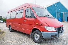 Mercedes Benz Sprinter 311 CDi 8 seat & wheelchair mini bus Registration Number: SV52 TSZ Date of