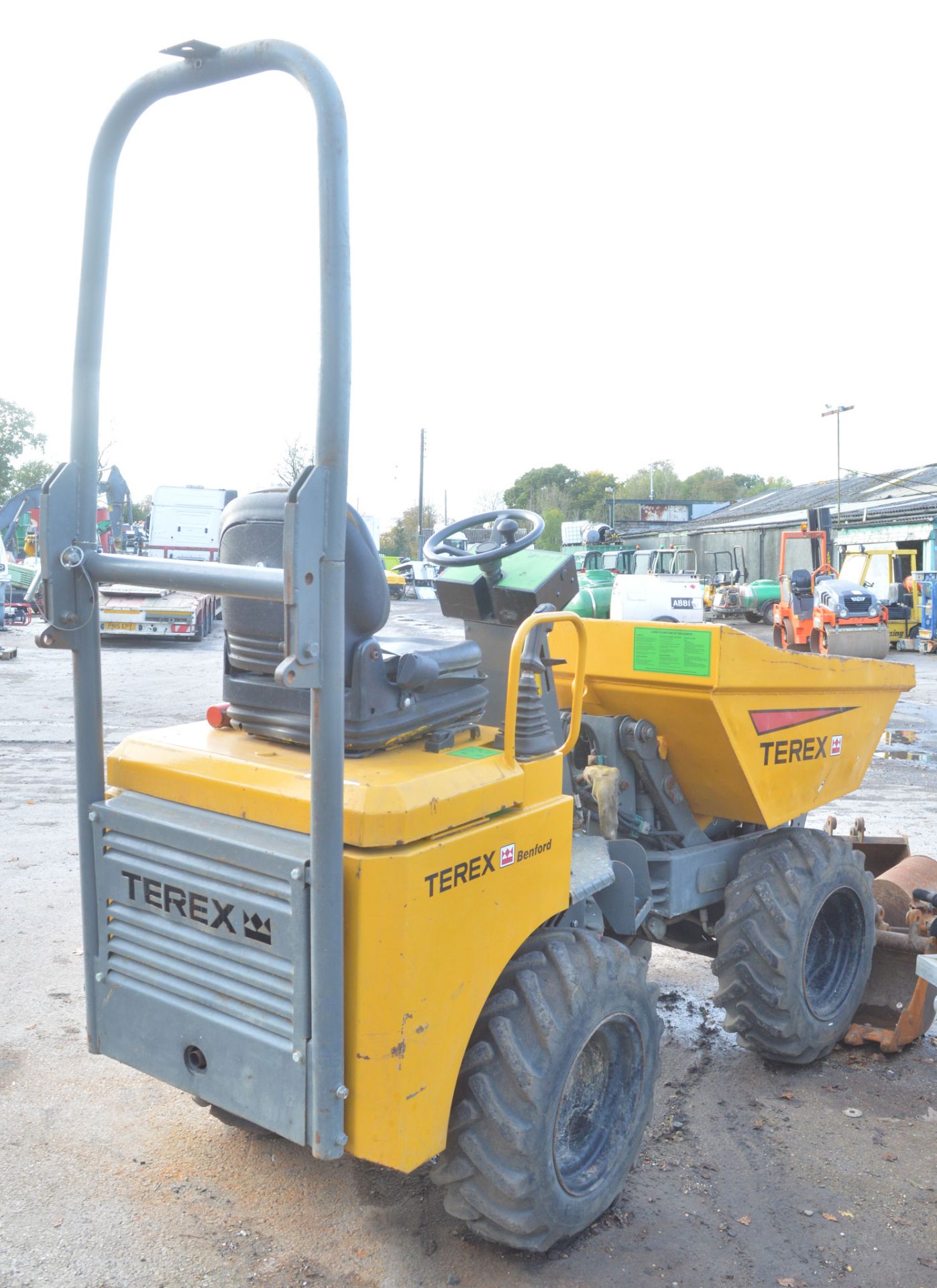 Benford Terex HD1000 1 tonne hi-tip dumper Year: 2003 S/N: E309HM369 Recorded Hours: 1846 ** - Image 3 of 5