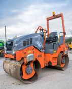 Hamm HD12 diesel driven double drum roller  Year: 2013 S/N: 2003458 Recorded hours: 1000 A603826