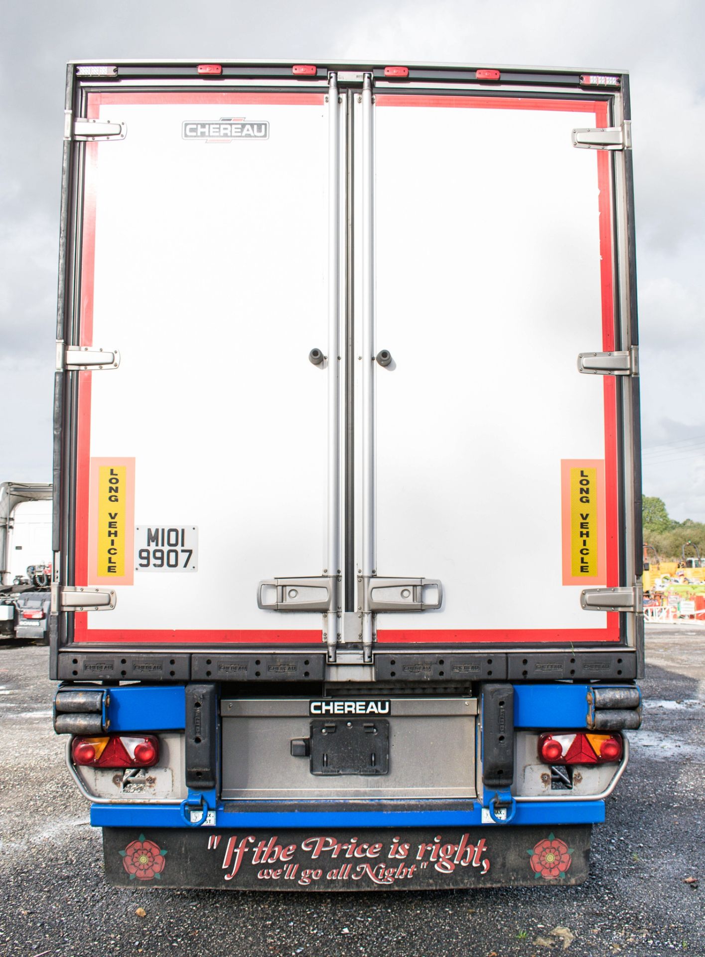 Chereau Inogam P1305 13.6 metre tri-axle refrigerated box trailer  Year: 2016 Registration Number: - Image 4 of 16