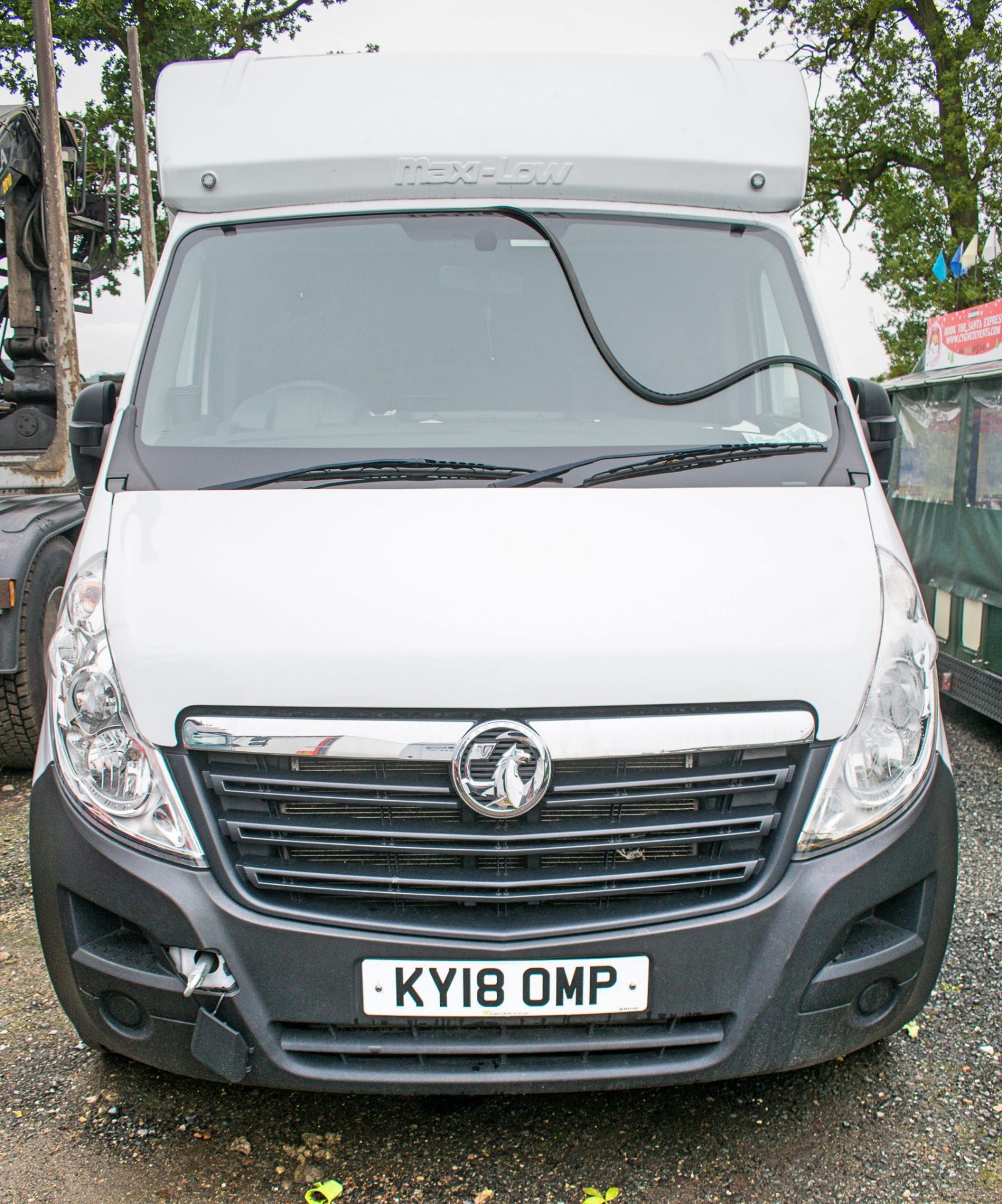 Vauxhall Movano F3500 Maxi-Low box van  Registration Number: KY18 OMP Date of Registration: March - Image 5 of 13